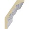 Ekena Millwork 3 1/8"H x 2 1/8"P x 3 3/4"F x 94 1/2"L Floral Crown Moulding MLD03X02X03FL - alternate 2
